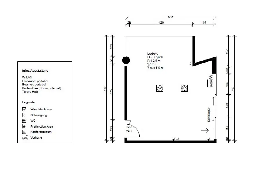 ATH Savoyen Raumplan Ludwig