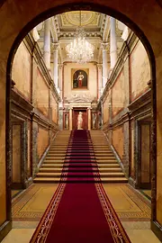 Hotel Imperial, interior shot, staircase