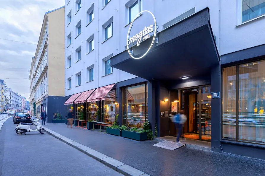 magdas HOTEL Wien City Fassade