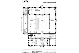 MAK Plan Ausstellungshalle Erdgeschoss