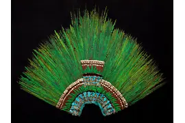 Welt Museum Wien Quetzal feathers headdress