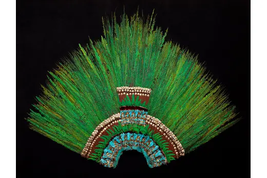 Welt Museum Wien Quetzal feathers headdress