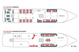 MS Vindobona Deckplan