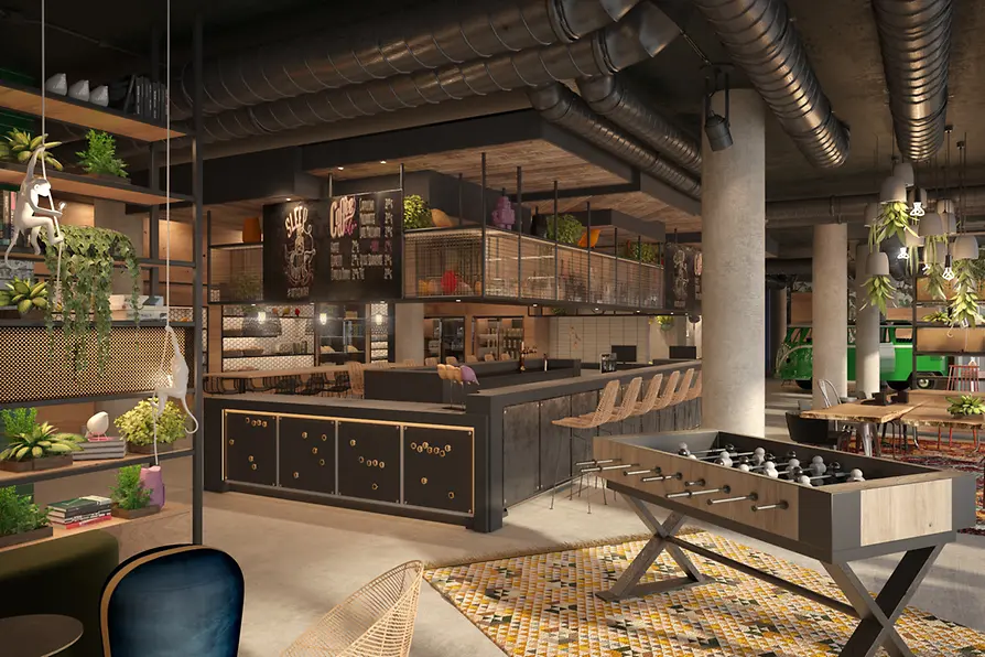 Hotel Moxy, Bar