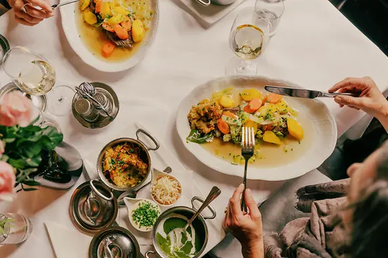 Wien Tourismus / Julius Hirtzberger Tisch mit Tafelspitz