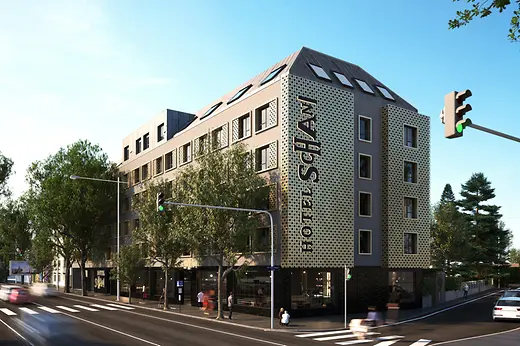 Hotel Schani, Außenansicht