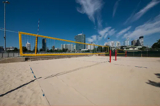  UniCredit Center am Kaiserwasser Beachvolleyball Platz
