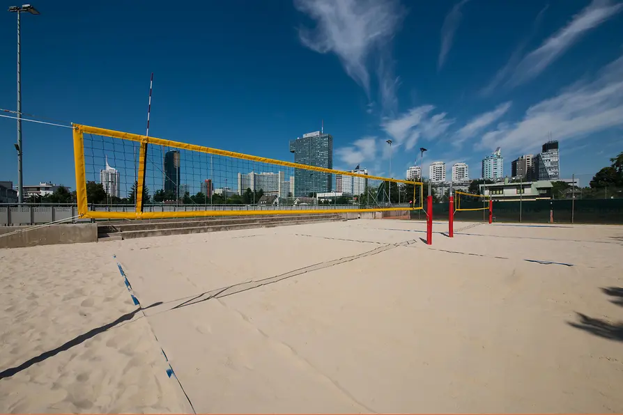 UniCredit Center am Kaiserwasser Beachvolleyball Platz