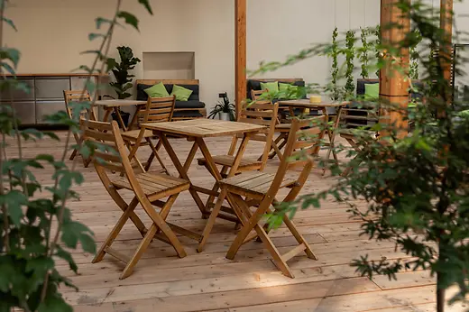 Urban Jungle, Terrasse