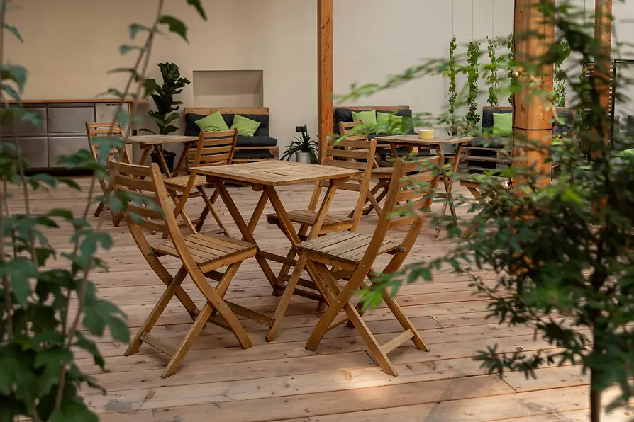 Urban Jungle, Terrasse
