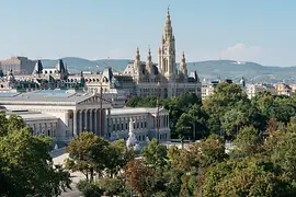 Ringstraße, Parlament, Rathaus