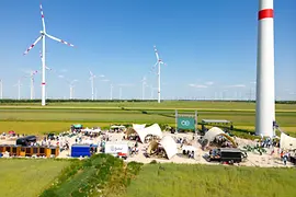 Büro Wien oekostrom Windparkeröffnung