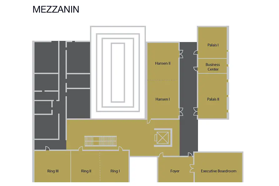 Anantara Palais Hansen Vienna Hotel Raumplan Mezzanin