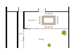 Arcotel AQ Floor plan Seminar room 4