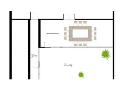 Arcotel AQ Raumplan Seminarraum 4