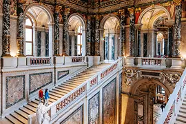 Staircase at Kunsthistorisches Museum 