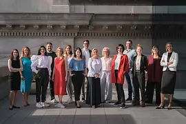 Teamfoto des Vienna Convention Bureau im Jahr 2024