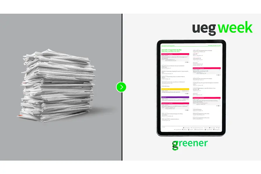 UEG Week Sustainability Initiatives