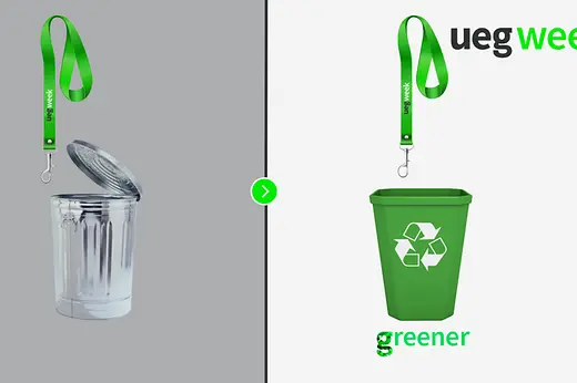 UEG Week environmental campaign