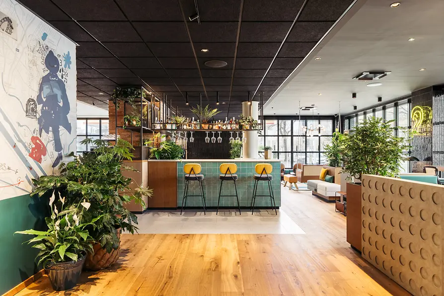 Hotel Schani UNO City Rezeption