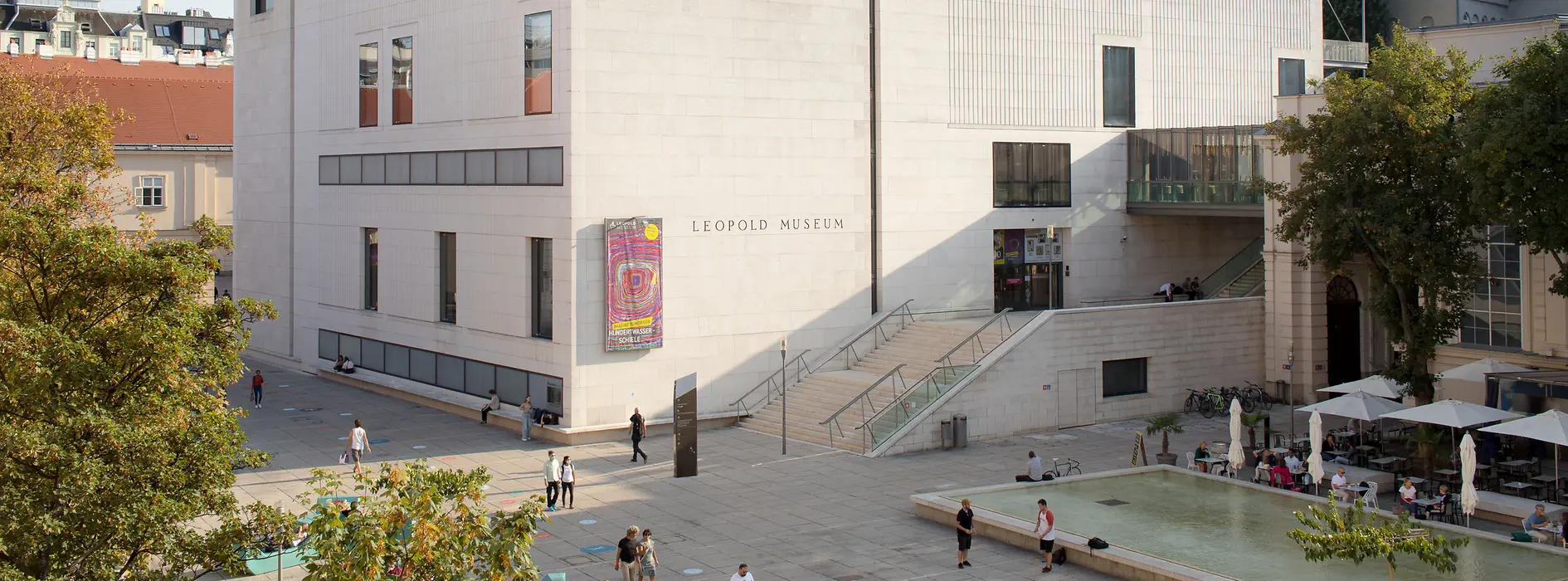 Leopold Museum, Wien, Außenansicht