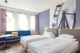 roomz Vienna Prater Hotel Room