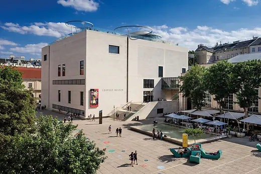 Leopold Museum Außenansicht