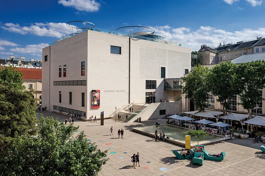 Leopold Museum Außenansicht