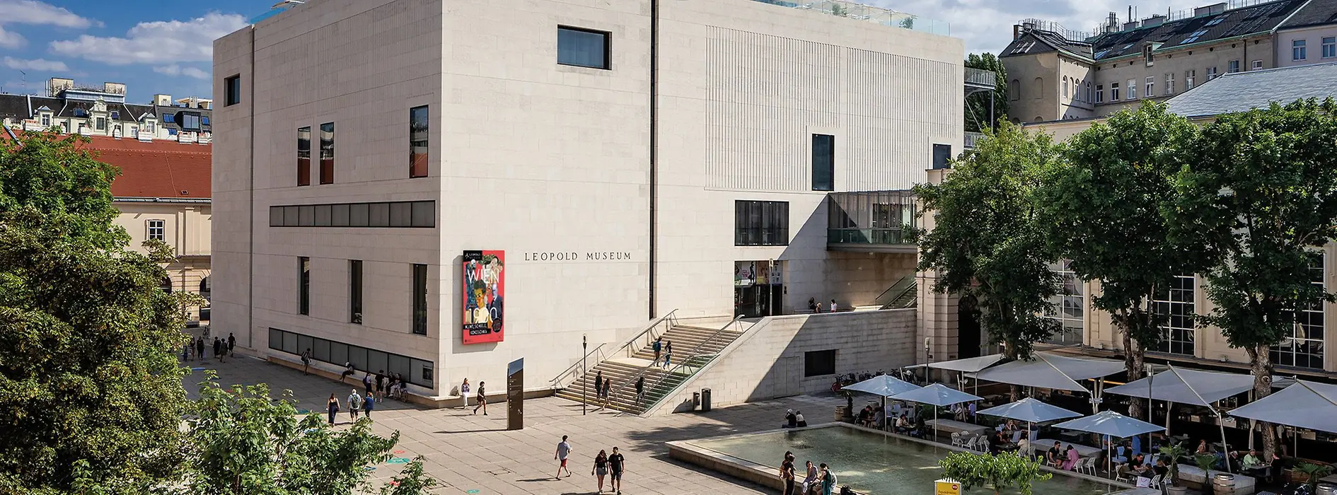 Leopold Museum Außenansicht